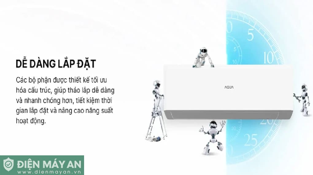 Điều hòa Aqua 18000 BTU 1 chiều AQA-R18PC